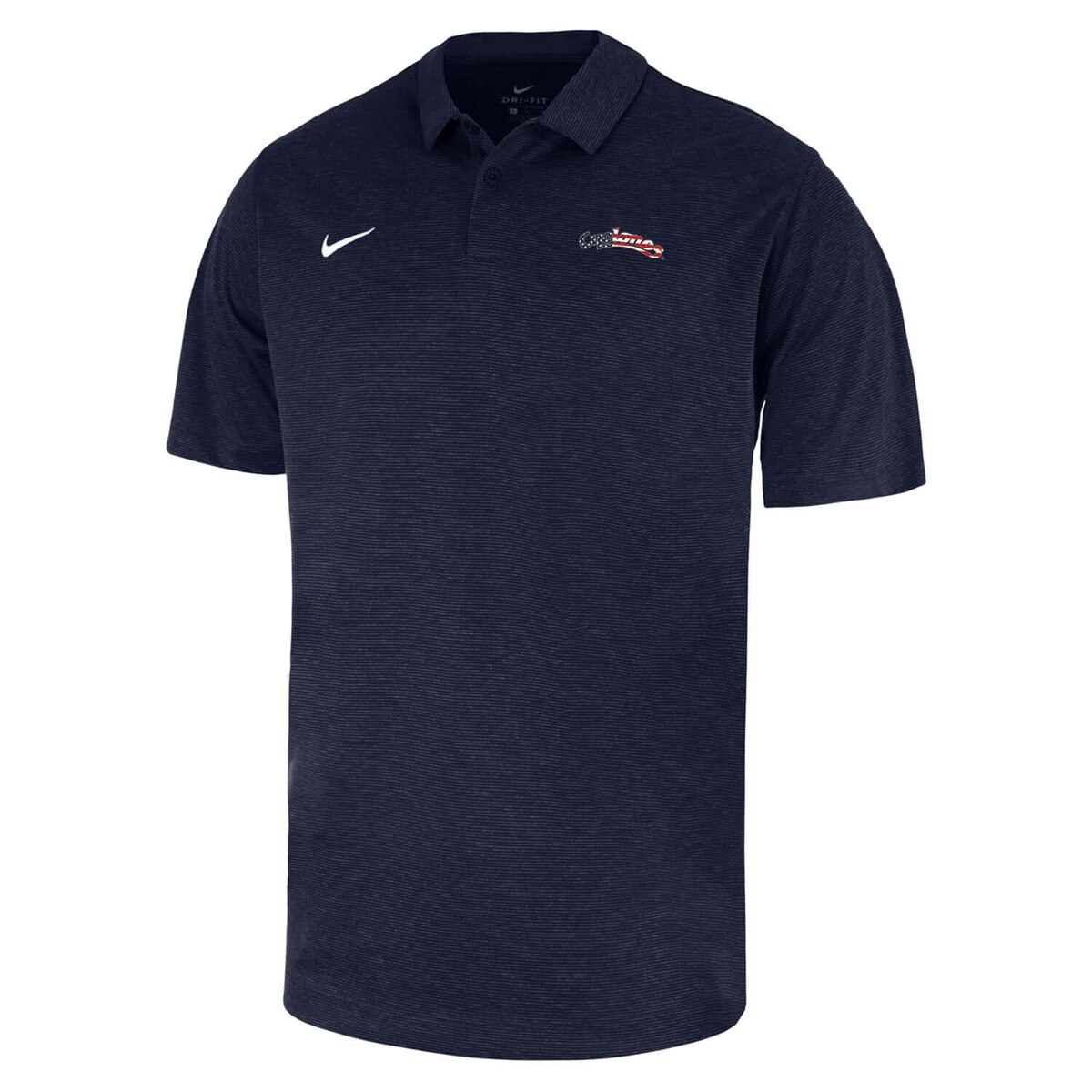 Nike Patriotic Cyclones Script Navy Polo vendor image